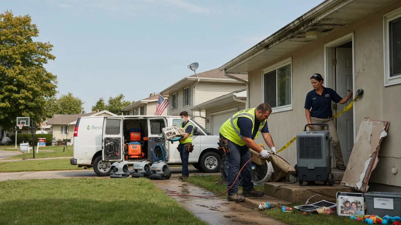 Water Damage Restoration in Red Bluff, CA near me